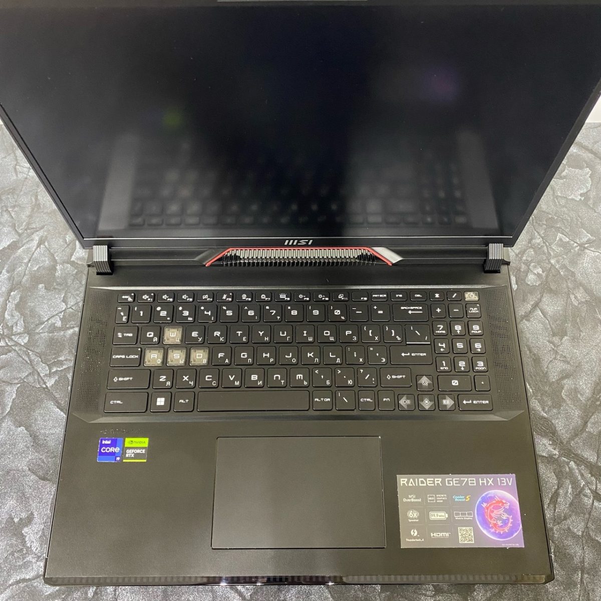 Ноутбук MSI Raider GE78HX 13VH