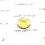 Монета 25 рублей 999 пробы 3.19 грамм