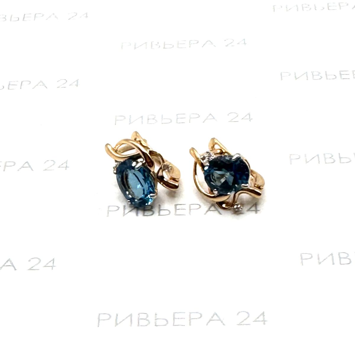 Серьги 585 пробы 3.54 грамм