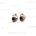 Золотые серьги 585 пробы 3.50 грамм