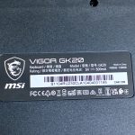 Клавиатура msi vigor gk 20