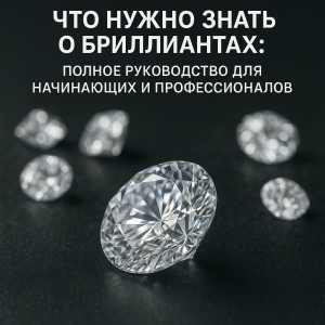 Что нужно знать о Бриллиантах: Полное руководство для начинающих и профессионалов